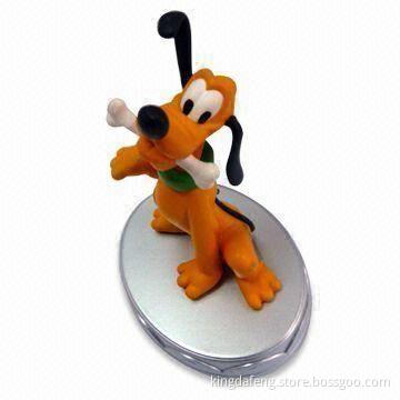 Plastic Cartoon Figure with Solid Inside, Any Design, Color, Logo Printing and Amount Accepted